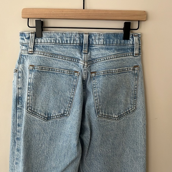 Abercrombie & Fitch 90s relaxed jean high-rise size 27 X-long length - Picture 9 of 12